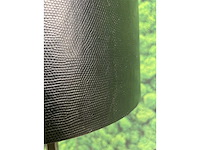 Barbara balami - zwarte, kunstleren vloerlamp - afbeelding 3 van  11