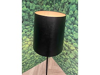 Barbara balami - zwarte, kunstleren vloerlamp - afbeelding 6 van  11