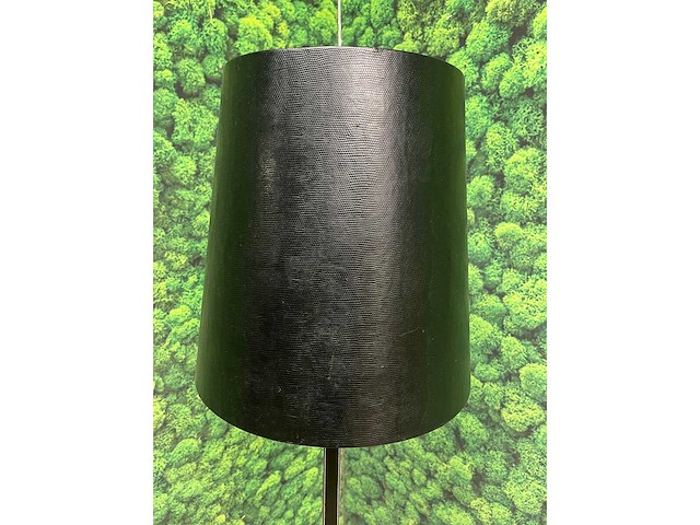 Barbara balami - zwarte, kunstleren vloerlamp - afbeelding 11 van  11