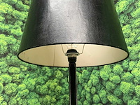 Barbara balami - zwarte, kunstleren vloerlamp - afbeelding 5 van  10