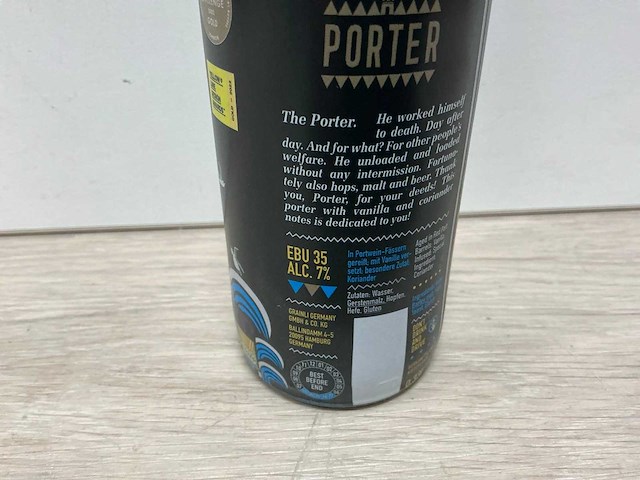 Barbarossa porter - 330ml - 7% portwijn (792x) - afbeelding 6 van  6
