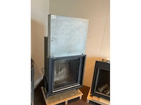 Barbas escamo inbouw houthaard met liftdeur - afbeelding 5 van  6