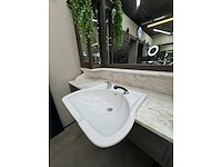 Barber furniture - hardhout met marmer - haarverzorging - afbeelding 5 van  17