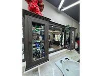 Barber furniture - hardhout met marmer - haarverzorging - afbeelding 6 van  17