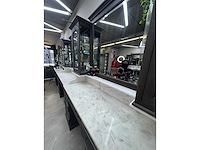 Barber furniture - hardhout met marmer - haarverzorging - afbeelding 16 van  17