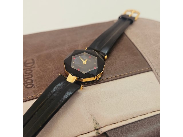 Barbera 18kt goldplated dameshorloge - afbeelding 3 van  5