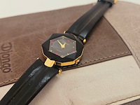 Barbera 18kt goldplated dameshorloge - afbeelding 3 van  5