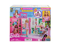 Barbie 65 jaar vakantiehuis barbiepop poppenhuis - afbeelding 2 van  4