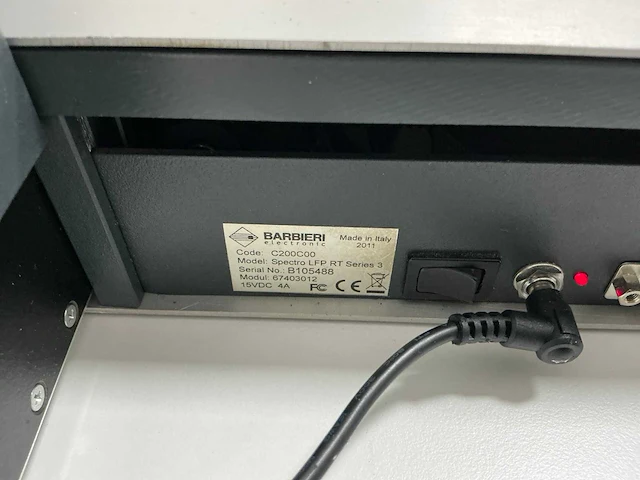 Barbieri - 2011 - spectro lfp rt series 3 - spectrometer - afbeelding 2 van  14