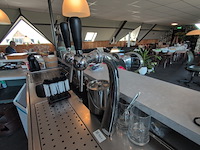 Barblad met dubbele tapbuffet en gootsteen - afbeelding 1 van  9