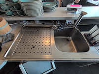 Barblad met dubbele tapbuffet en gootsteen - afbeelding 5 van  9