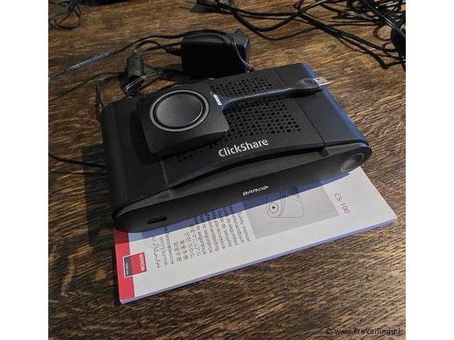 Barco click share cs100, draadloos presentatie systeem - afbeelding 1 van  2