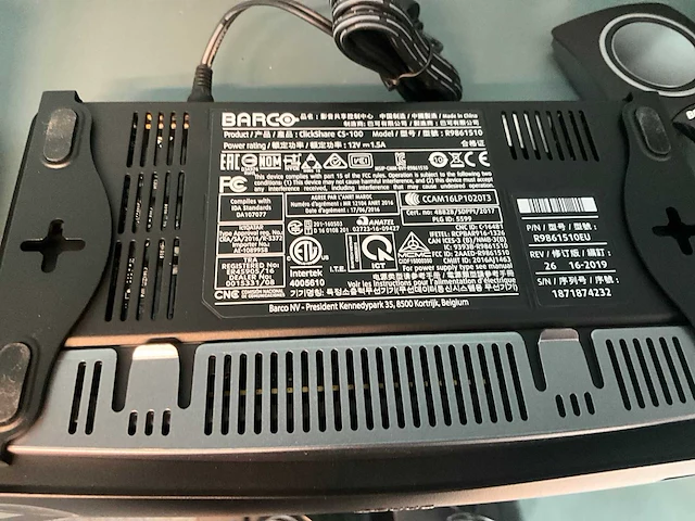 Barco clickshare cs-100/cse-200 presentatiesysteem - afbeelding 5 van  8