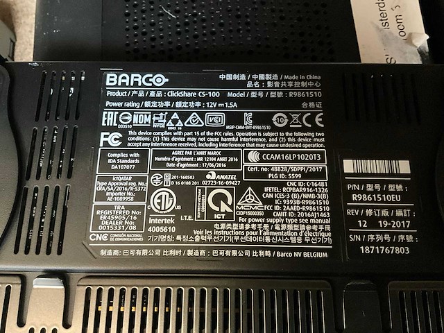 Barco clickshare presentatiesysteem - afbeelding 4 van  9