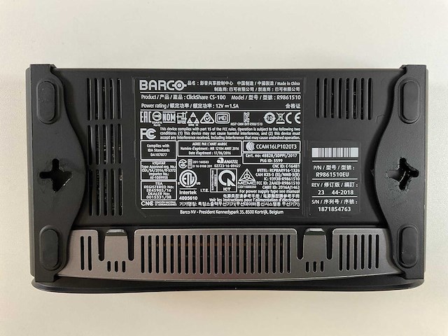 Barco (cse-100) clickshare conference & presentation base units (26x) - afbeelding 9 van  9