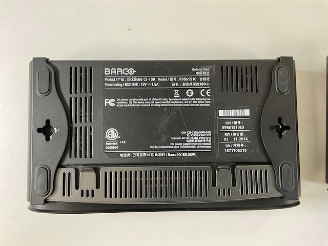 Barco mix model wireless presentation systems - check description (6x) - afbeelding 10 van  11