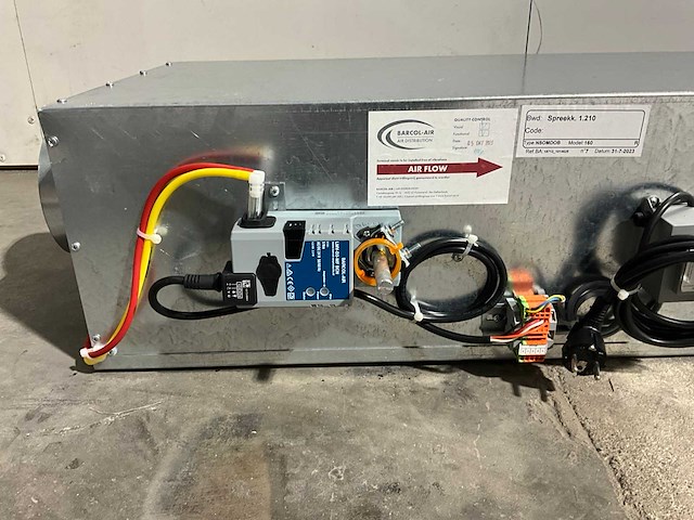 Barcol-air 160 variabele luchtvolume terminal - afbeelding 5 van  8