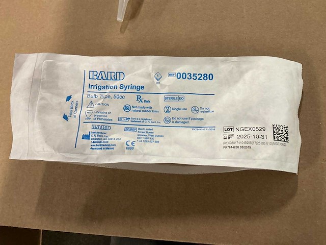 Bard irrigating syringe (50x) - afbeelding 2 van  3