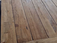 Bardani roma - teakhout tuintafel - 200x100x77 cm - afbeelding 3 van  3