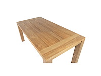 Bardani roma - teakhout tuintafel - 200x100x77 cm - afbeelding 3 van  5