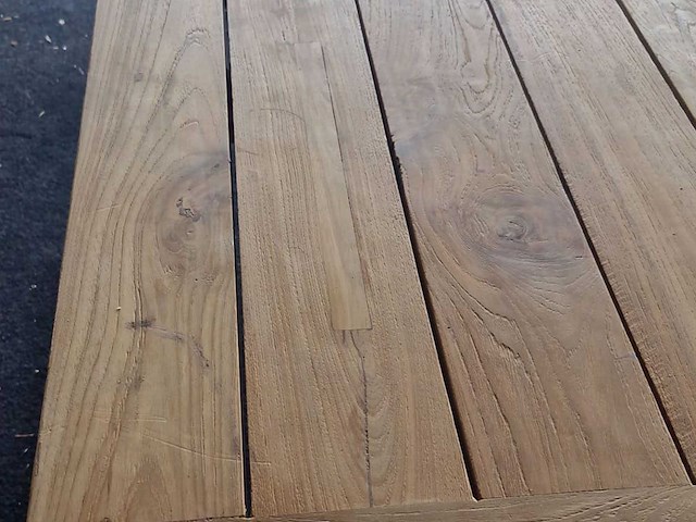 Bardani roma - teakhout tuintafel - 240x100x77 cm - afbeelding 4 van  4