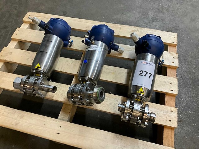 Bardiani electronische afsluiter 1.4404 (aisi 316l) (3x) - afbeelding 1 van  6