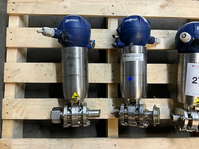 Bardiani electronische afsluiter 1.4404 (aisi 316l) (3x) - afbeelding 2 van  6