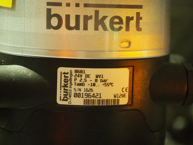 Bardiani valvole spa/pentair/bürkert - afbeelding 8 van  9