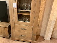 Bareggio eiken vitrinekast - afbeelding 4 van  8