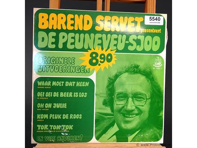 Barend servet presenteert: de peuneveu-sjoo uit 1973. - afbeelding 1 van  5