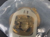 Baretembleem van de nederlandse koninklijke landmacht, specifiek voor de intendance of het regiment intendancetroepen. - afbeelding 5 van  5