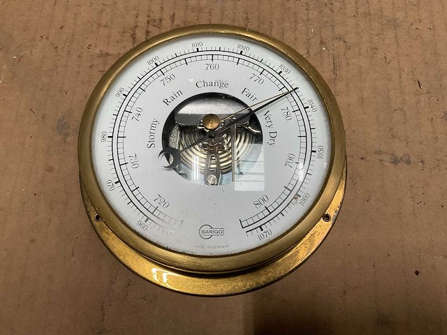 Barigo vintage marine barometer - afbeelding 1 van  3