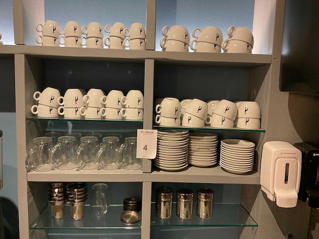 Barista hotelware koffie- en thee servies - afbeelding 1 van  10