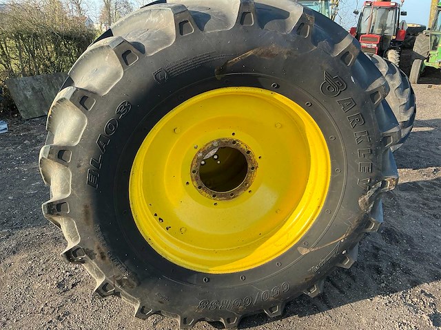 Barkley 650/65r38 band met velg (2x) - afbeelding 6 van  10