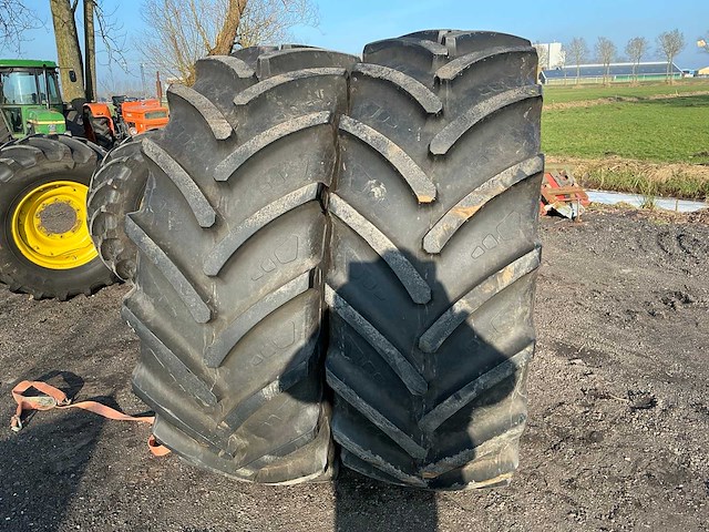 Barkley 650/65r38 band met velg (2x) - afbeelding 4 van  10