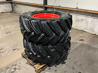 Barkley bla03 radial 540/65r24 banden met velg (2x) - afbeelding 1 van  13