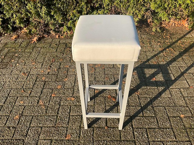 Barkruk - wit (6x) - afbeelding 7 van  9