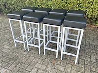 Barkruk - zwart (8x) - afbeelding 1 van  12