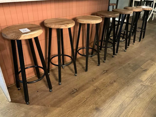 Barkruk (9x) - afbeelding 1 van  5