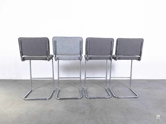 Barkruk chroom (4x) - afbeelding 6 van  6
