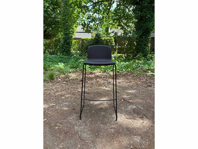 Barkruk grijs - zithoogte 80 cm (4x) - afbeelding 2 van  4