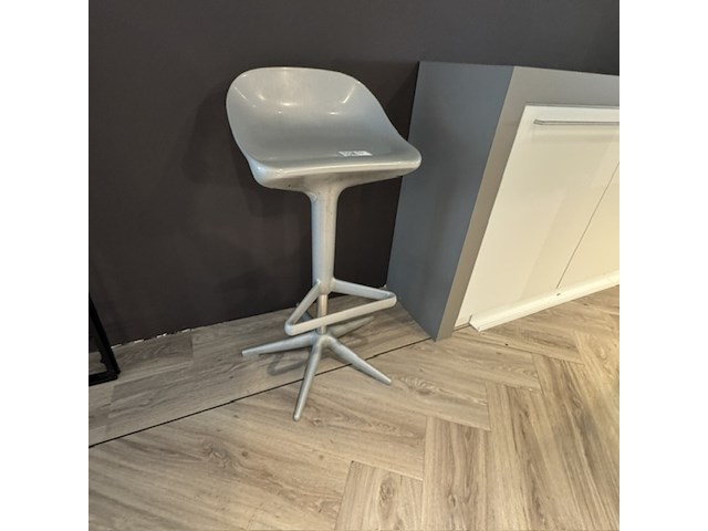 Barkruk kartell, spoon, grijs - afbeelding 1 van  4