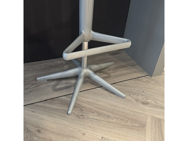 Barkruk kartell, spoon, grijs - afbeelding 2 van  4