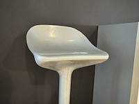 Barkruk kartell, spoon, grijs - afbeelding 3 van  4