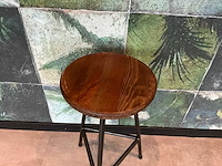 Barkruk met metalen onderstel (8x) - afbeelding 2 van  3