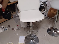 Barkruk met rugleuning armsteunen verstelbaar aantal 1 stuks. - afbeelding 5 van  5