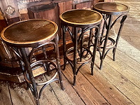 Barkruk thonet-stijl (6x) - afbeelding 1 van  3