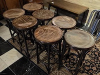 Barkrukken - 7 stuks - afbeelding 1 van  2