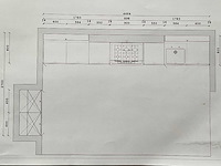 Barletti rechtopgestelde keuken met kastenwand composiet werkblad - afbeelding 3 van  14
