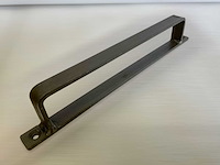 Barn door pull handle - 30 cm - platstaal (35x) - afbeelding 1 van  5